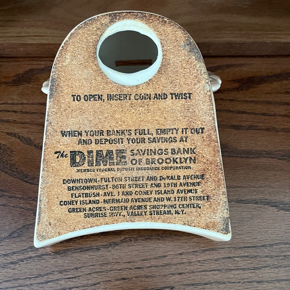 Mercury Dime Savings Bank of Brooklyn Promotional Dresser Caddy - Picture 5 of 7